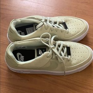 pistachio green Air Force ones